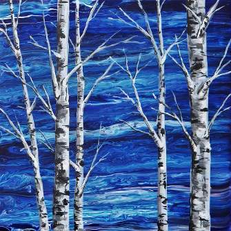 Birch Trees - Judy (Imeson) Horan