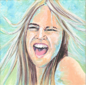 Judy (Imeson) Horan - Young Girl Laughing