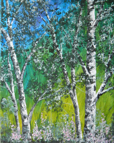 Judy (Imeson) Horan - Summer Birches - Prints